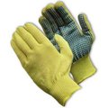 Pip PIP Kut-Gard® Kevlar® Gloves, 100% Kevlar®, Light Weight, PVC Dots One Side, L 08-K200PD/L